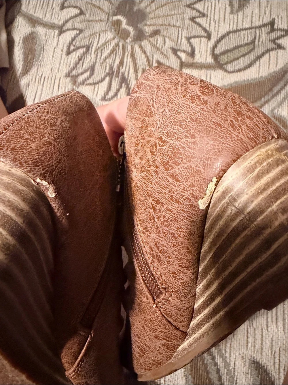 Girls Casual Brown Ankle Boots - Classic Everyday Style